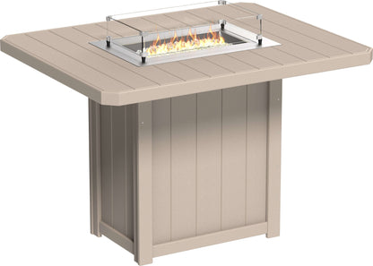 LuxCraft Lumin Fire Table 62" Rectangular