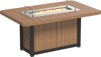 LuxCraft Lumin Fire Table 79" Rectangular