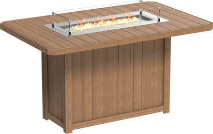 LuxCraft Lumin Fire Table 79" Rectangular