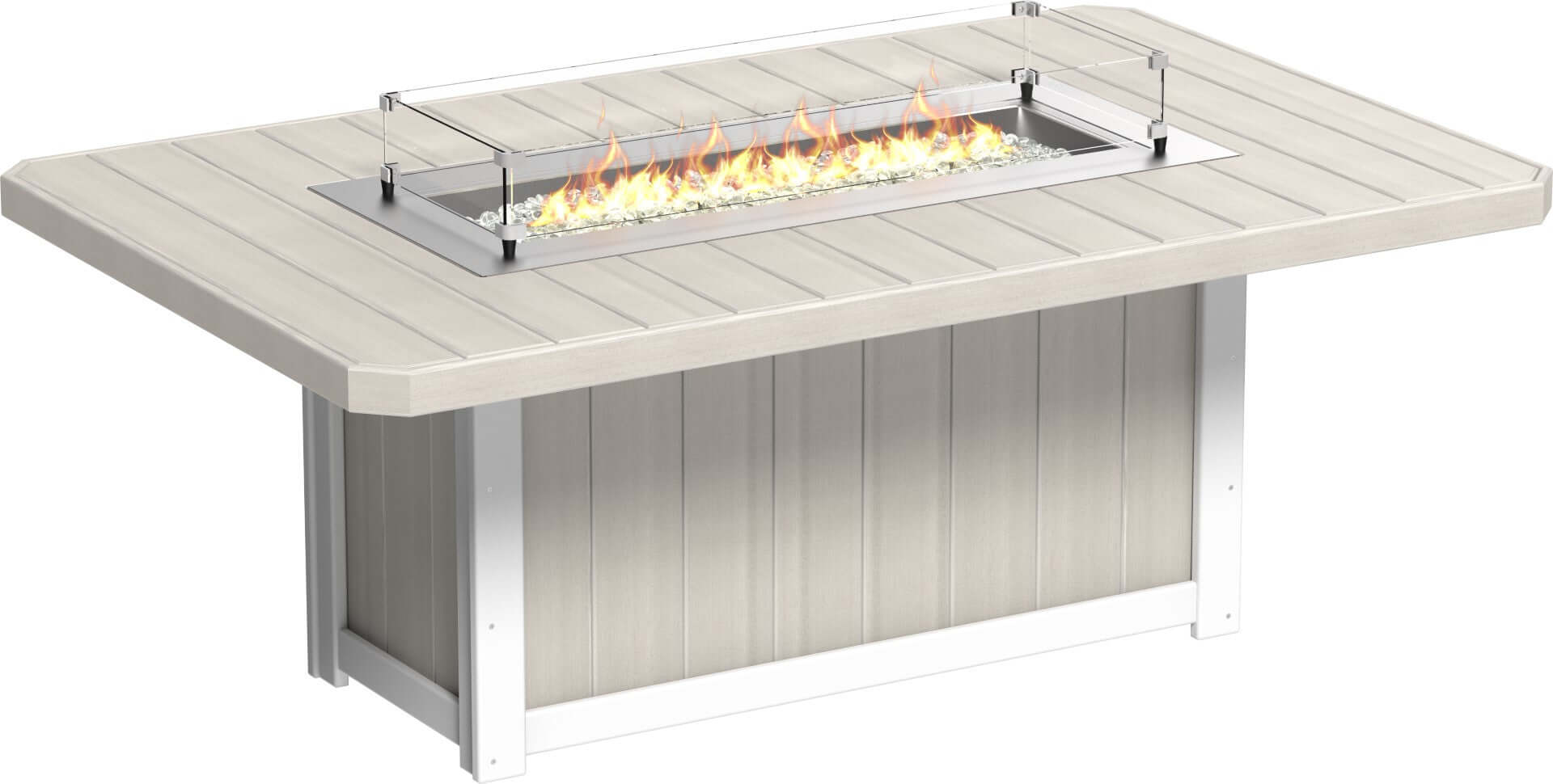 LuxCraft Lumin Fire Table 79" Rectangular