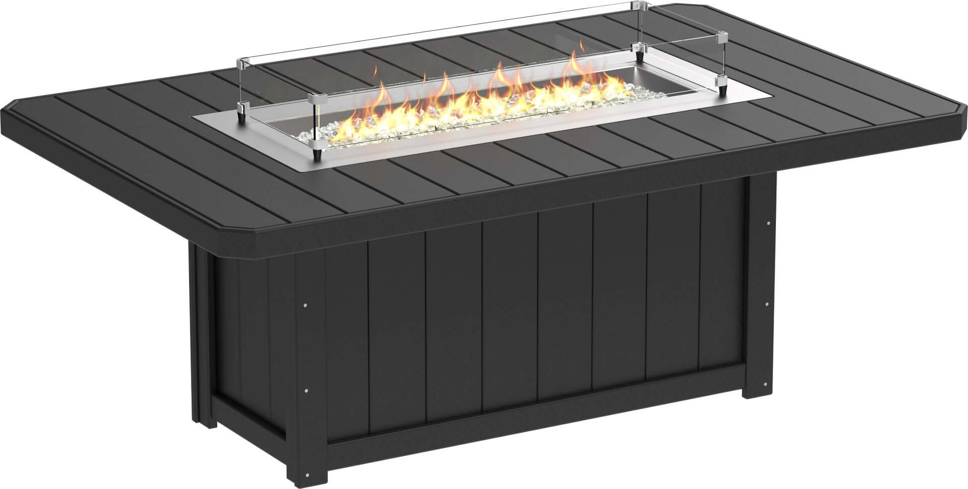 LuxCraft Lumin Fire Table 79" Rectangular