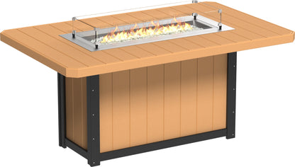 LuxCraft Lumin Fire Table 79" Rectangular