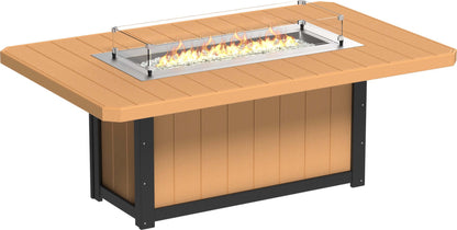 LuxCraft Lumin Fire Table 79" Rectangular