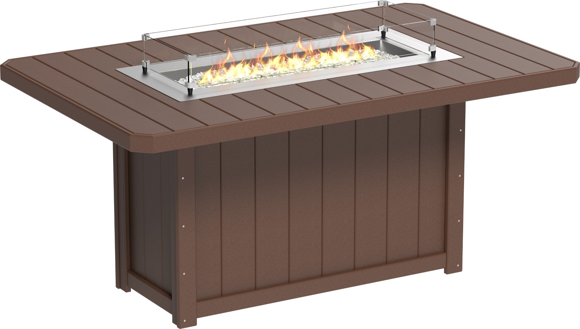 LuxCraft Lumin Fire Table 79" Rectangular