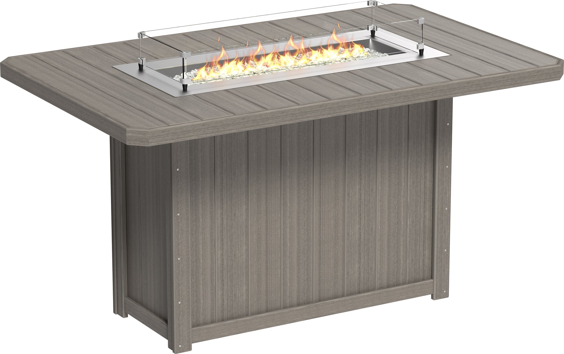 LuxCraft Lumin Fire Table 79" Rectangular