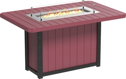 LuxCraft Lumin Fire Table 79" Rectangular