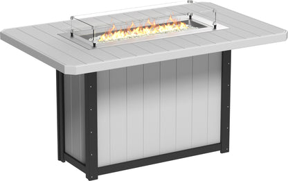 LuxCraft Lumin Fire Table 79" Rectangular