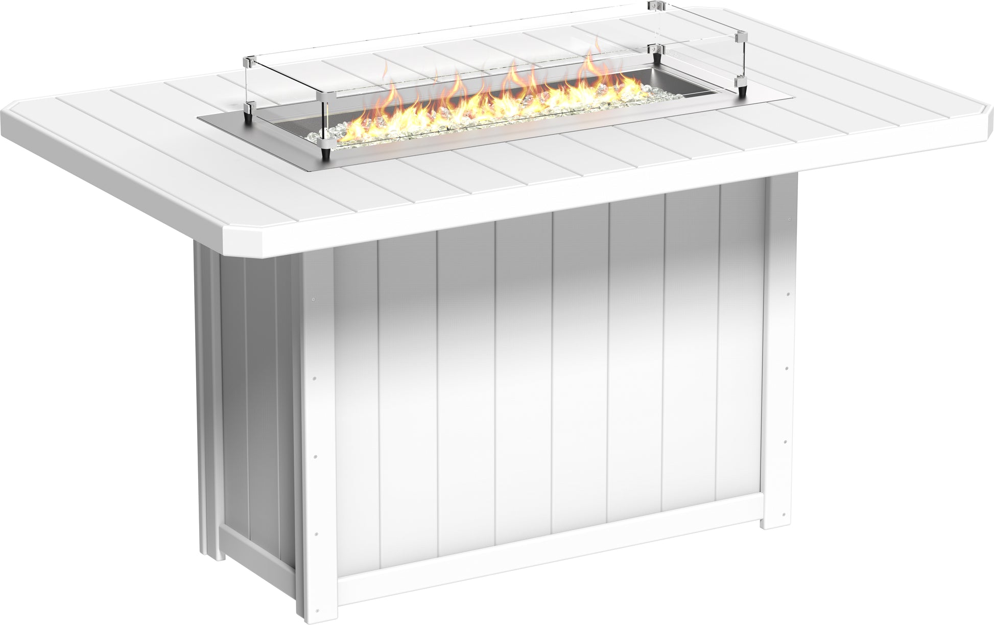 LuxCraft Lumin Fire Table 79" Rectangular