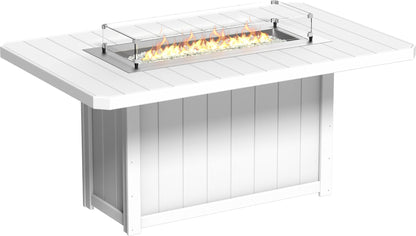 LuxCraft Lumin Fire Table 79" Rectangular