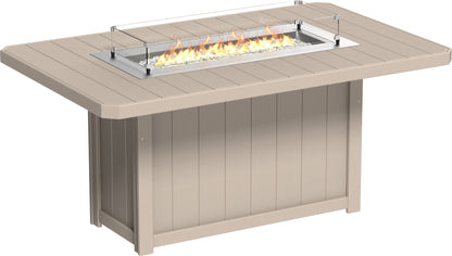 LuxCraft Lumin Fire Table 79" Rectangular