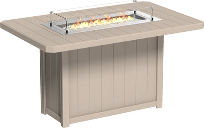 LuxCraft Lumin Fire Table 79" Rectangular