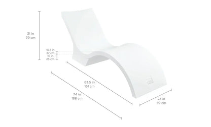 Ledge Lounger In-Pool Signature Chaise Deep