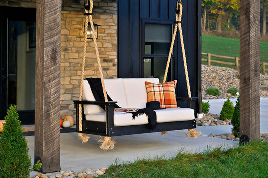 LuxCraft Lanai Deep Seating Loveseat Swing