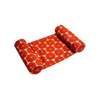 Made from fade-resistant, marine-grade fabrics and filled with mold- and mildew-resistant foam beads, this hammock is built to endure chlorine, saltwater, and lake environments without popping, ripping, or tearing.