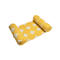 Made from fade-resistant, marine-grade fabrics and filled with mold- and mildew-resistant foam beads, this hammock is built to endure chlorine, saltwater, and lake environments without popping, ripping, or tearing.