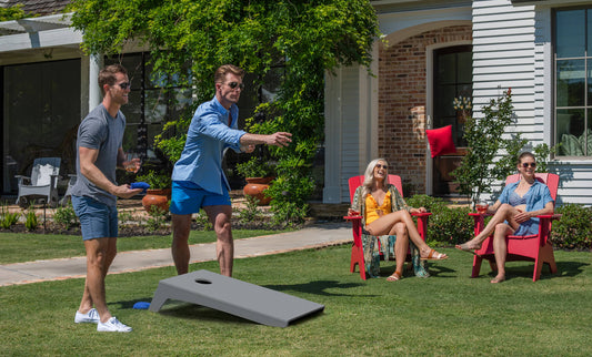 Ledge Lounger Cornhole Toss