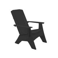 Black Resin Adirondack Chair