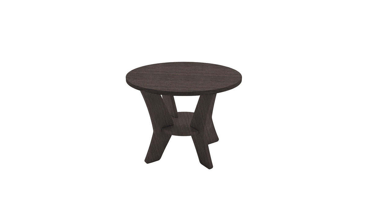 Mainstay Round Side Table in Flint