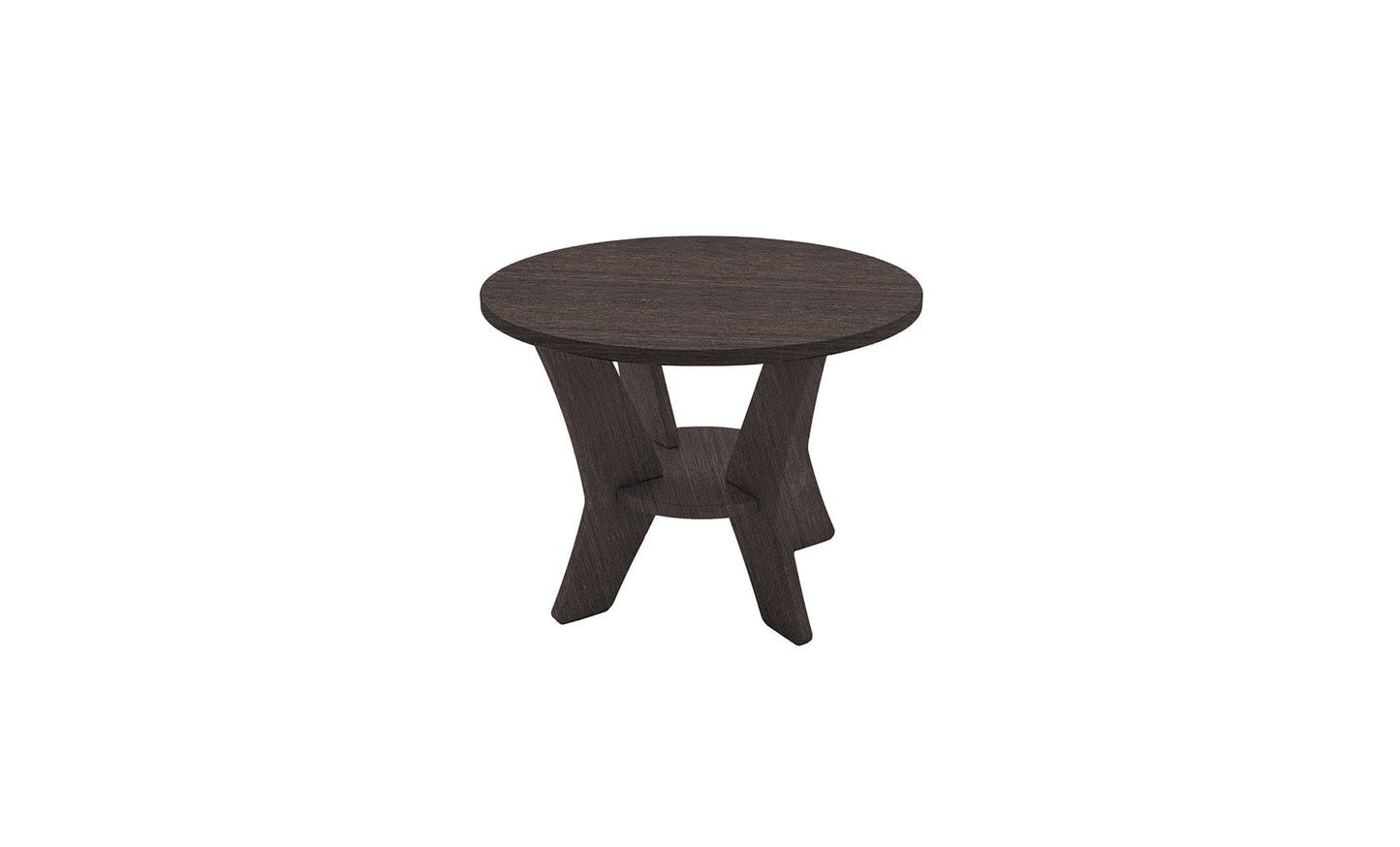 Mainstay Round Side Table in Flint