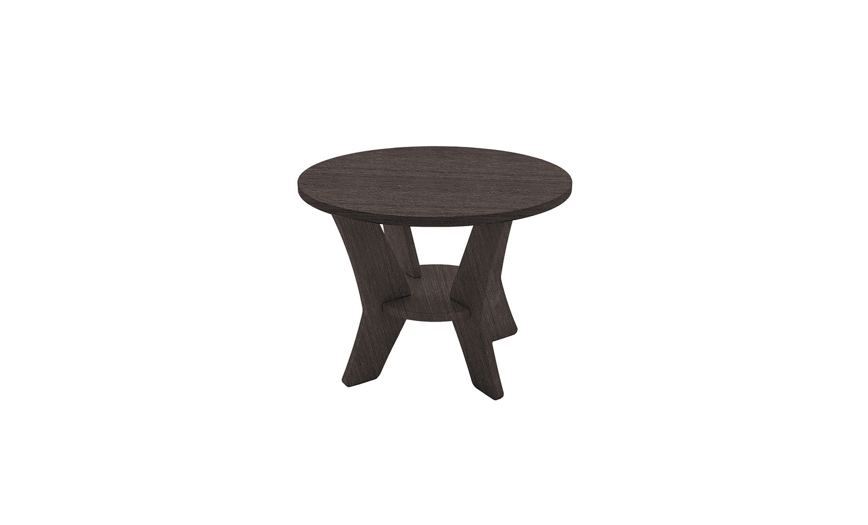 Mainstay Round Side Table in Flint