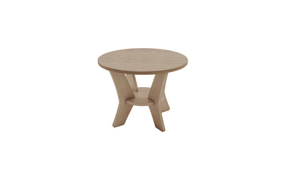 Mainstay Round Side Table in Wheat