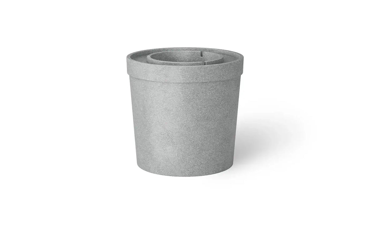 This multi-purpose accessory serves as a side table, beverage cooler, and umbrella base, designed for sun shelves, tanning ledges, or decks with water depths up to 15 inches.