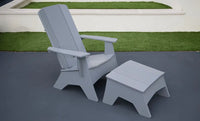 Ledge Lounger Mainstay Adirondack Chair with Ottoman
