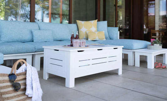 Mainstay Outdoor Storage Coffee Table by Ledge Lounger