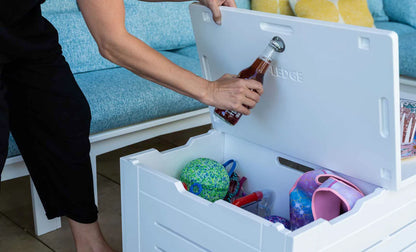 Mainstay Outdoor Storage Coffee Table by Ledge Lounger