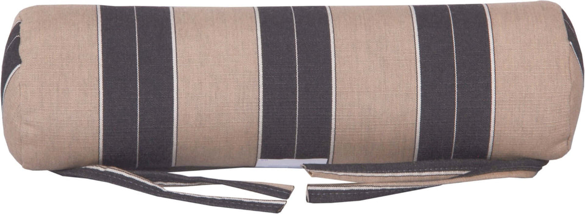 LuxCraft Outdoor Neck Pillow styled for patio chair styling — mildew-resistant fill