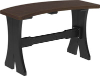 LuxCraft outdoor dining bench