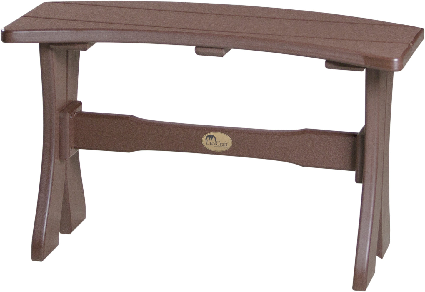 LuxCraft outdoor dining bench