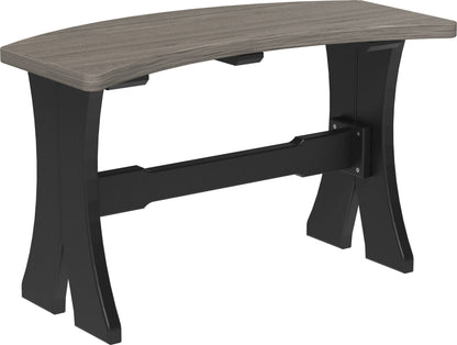 LuxCraft outdoor dining bench