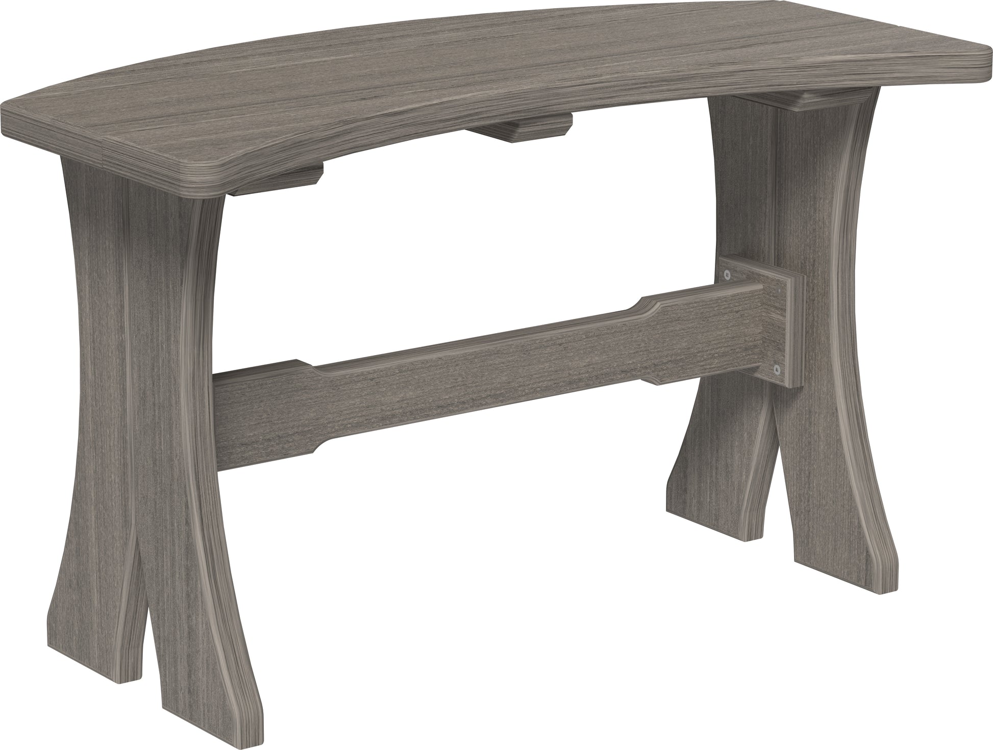 LuxCraft outdoor dining bench