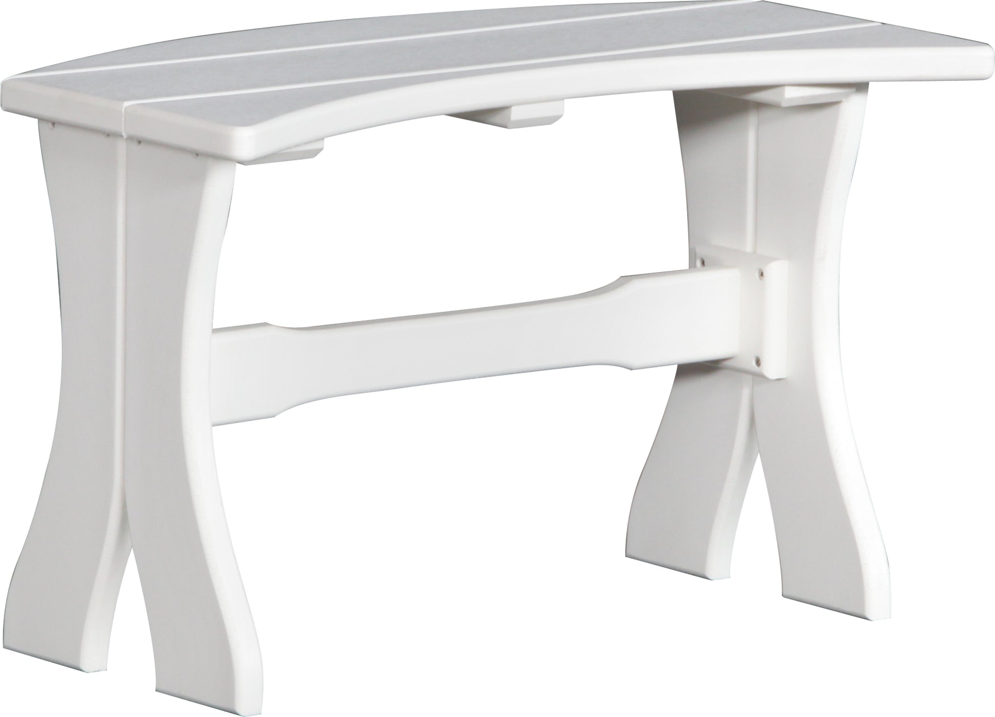 LuxCraft outdoor dining bench