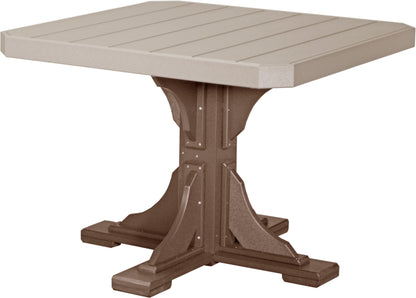 LuxCraft 41" Square Table