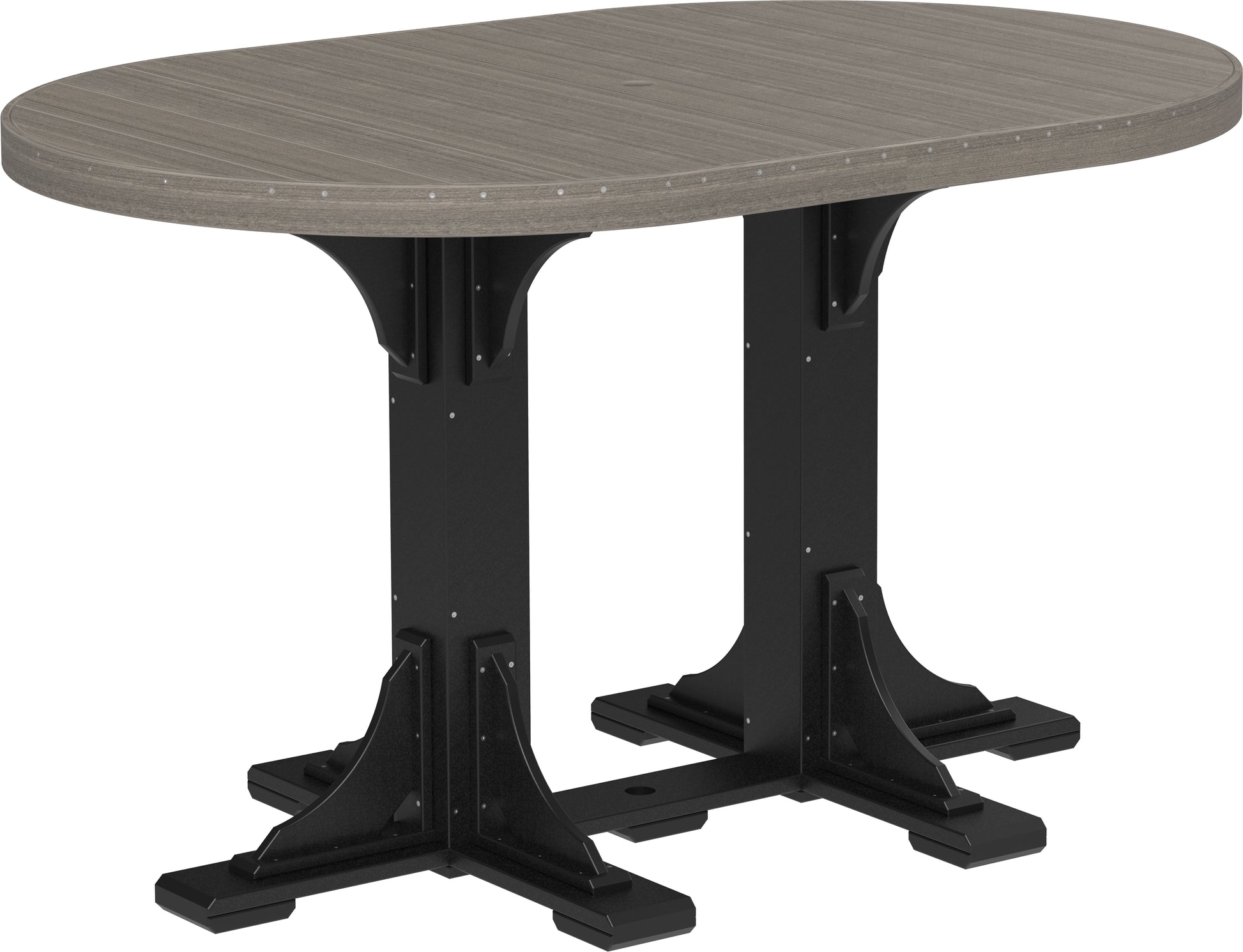 LuxCraft 4' x 6' Oval Table