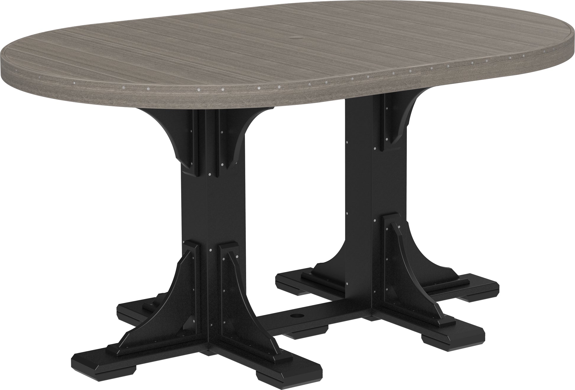 LuxCraft 4' x 6' Oval Table