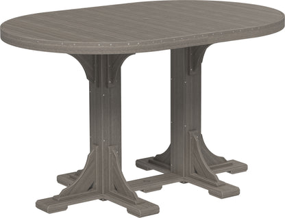 LuxCraft 4' x 6' Oval Table