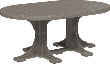 LuxCraft 4' x 6' Oval Table