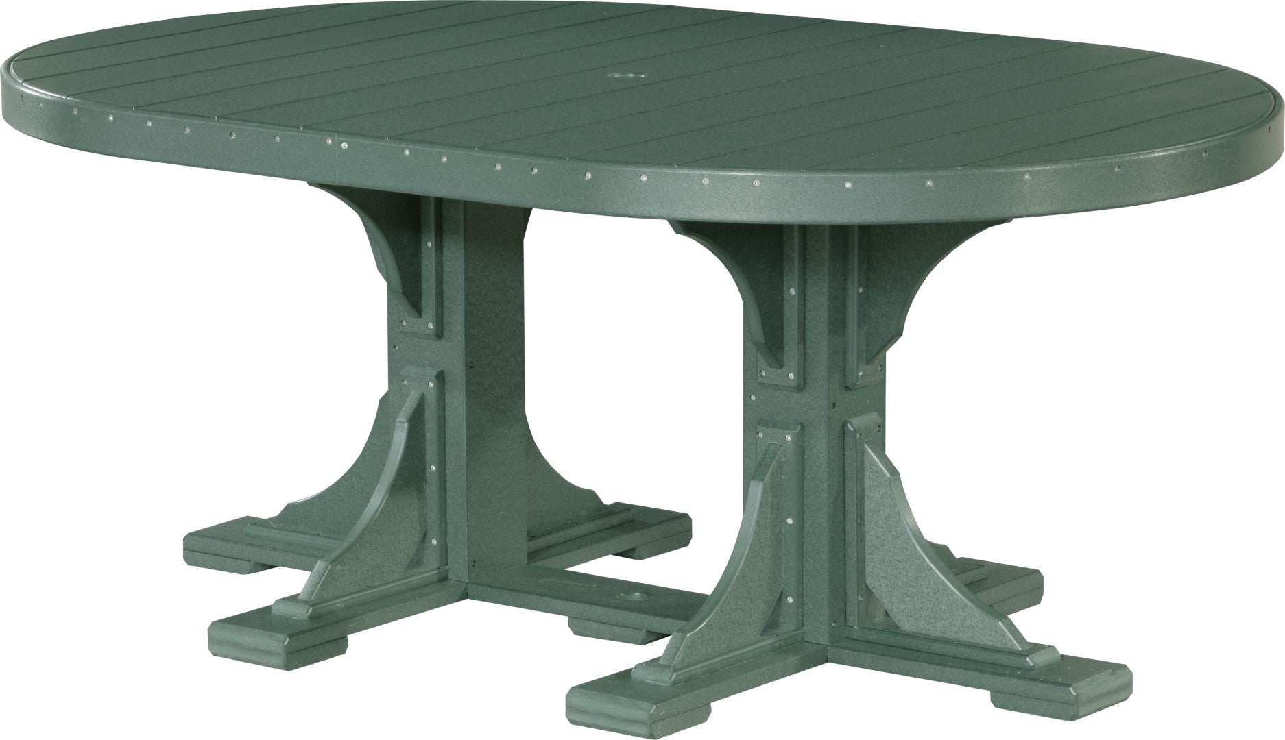 LuxCraft 4' x 6' Oval Table