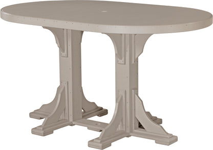 LuxCraft 4' x 6' Oval Table