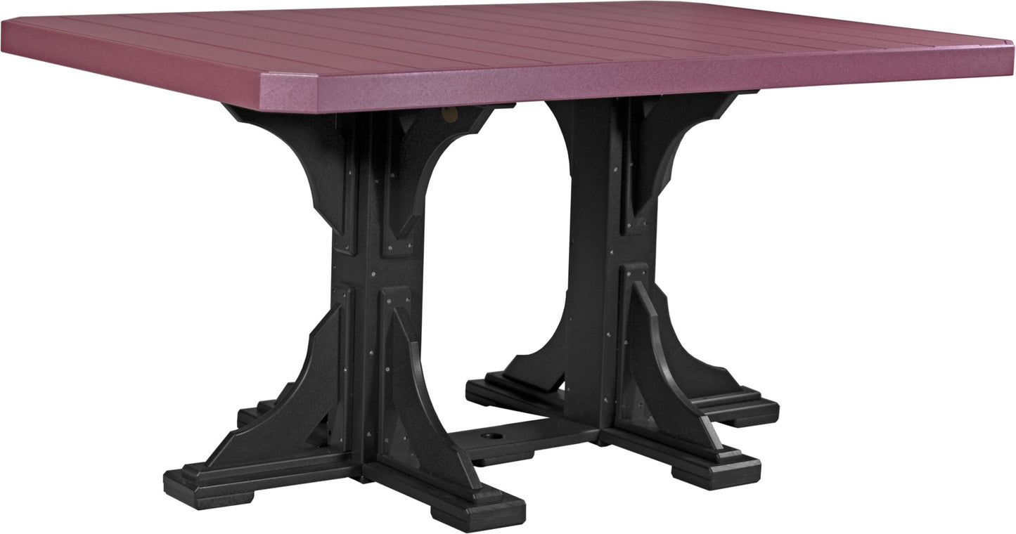 LuxCraft 4' x 6' Rectangular Table