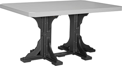 LuxCraft 4' x 6' Rectangular Table