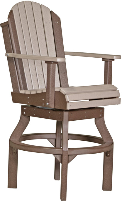 LuxCraft Adirondack Swivel Chair