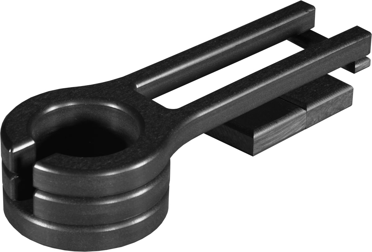 LuxCraft Cup Holder (Slideout) in Black — matching poly cup holder, fade-resistant poly