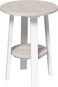 LuxCraft 28" outdoor end table made with all-weather materials