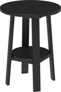 LuxCraft 28" outdoor end table made with all-weather materials