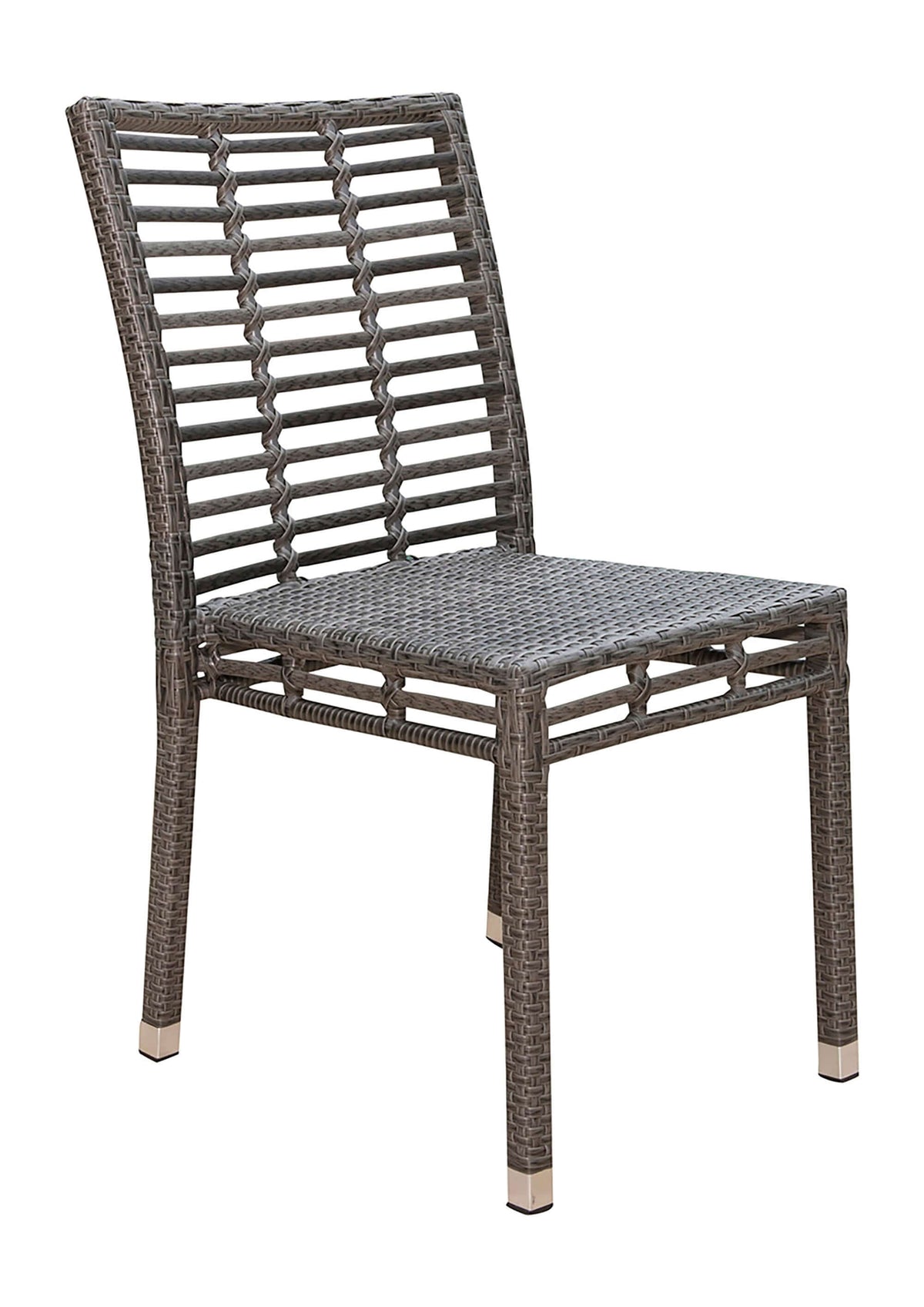 Panama Jack UV and weather-resistant stackable outdoor side chairs with cushions set of 2