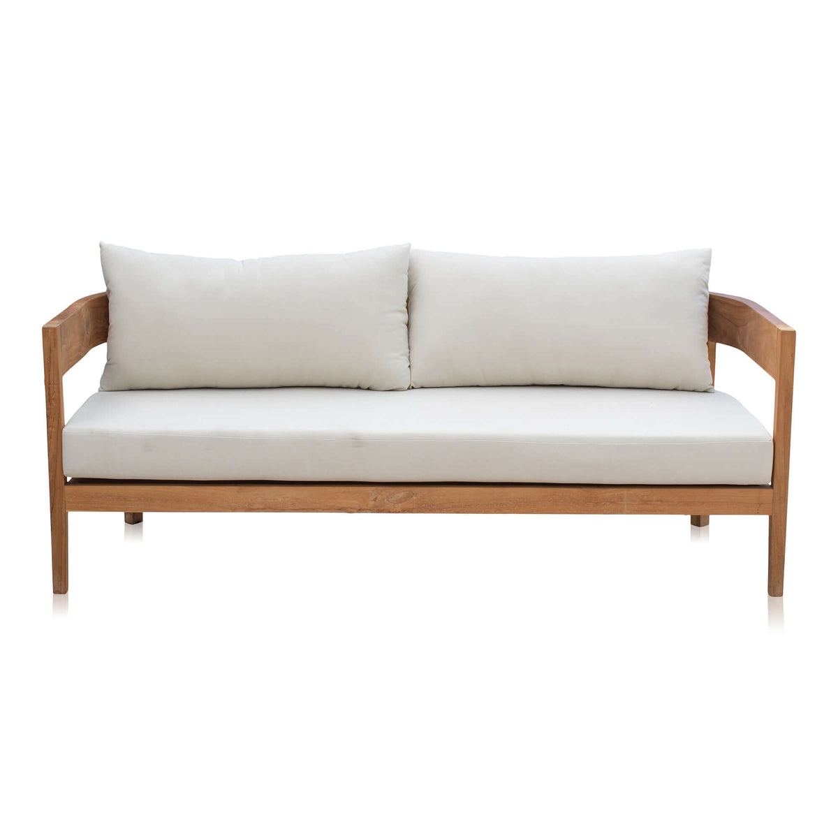 Panama Jack Grade-A Teak wood outdoor sofa with cushion